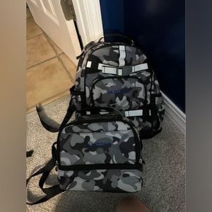 Pottery barn backpack and lunch